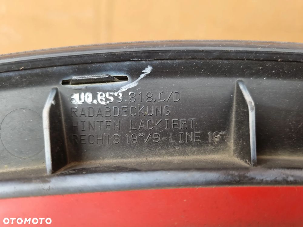 AUDI Q3 8U0 S-LINE LISTWA BLOTNIK PRAWY TYŁ - 3
