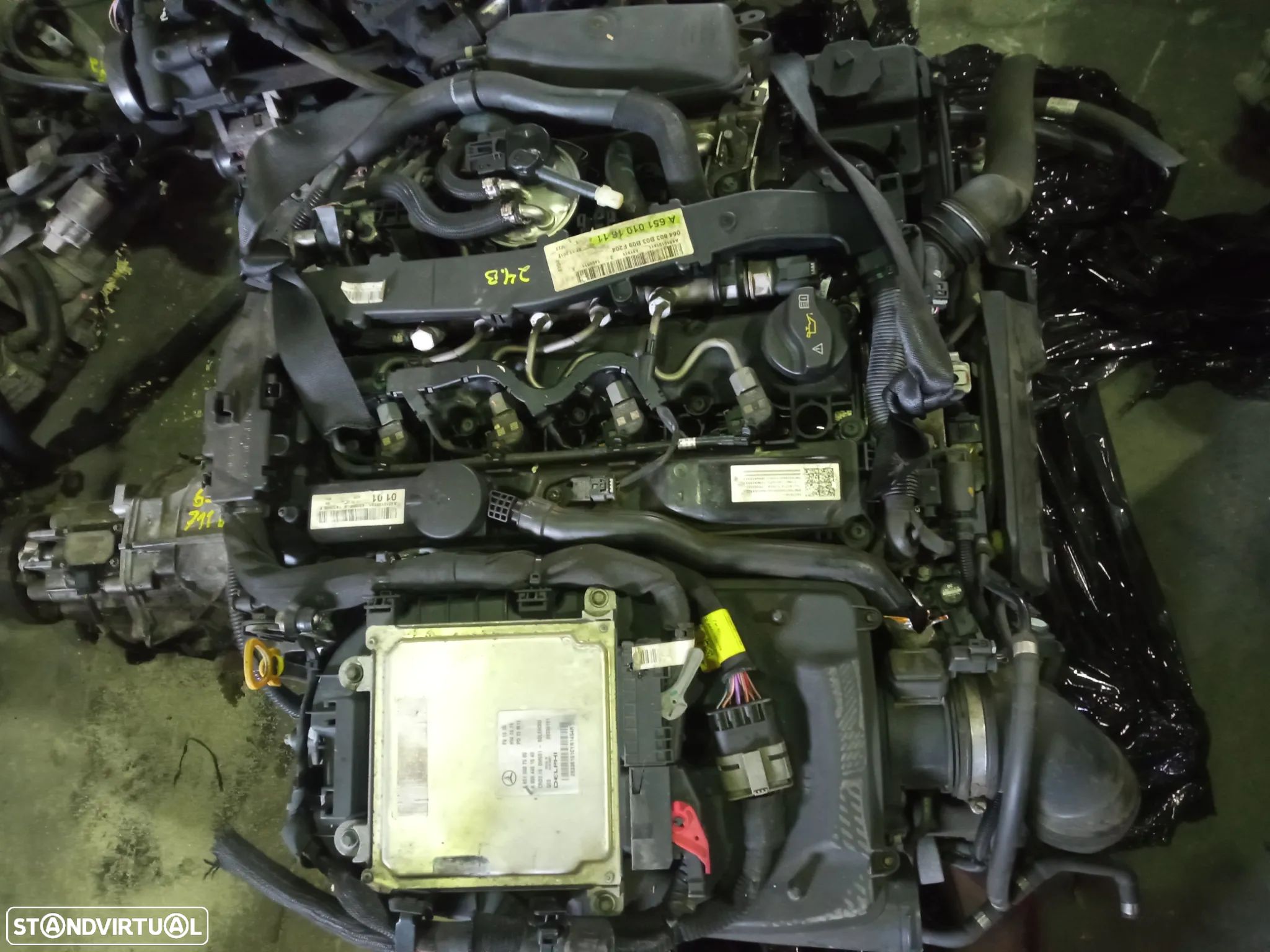 Motor Mercedes C220 Cdi REF: 651 911 - 1