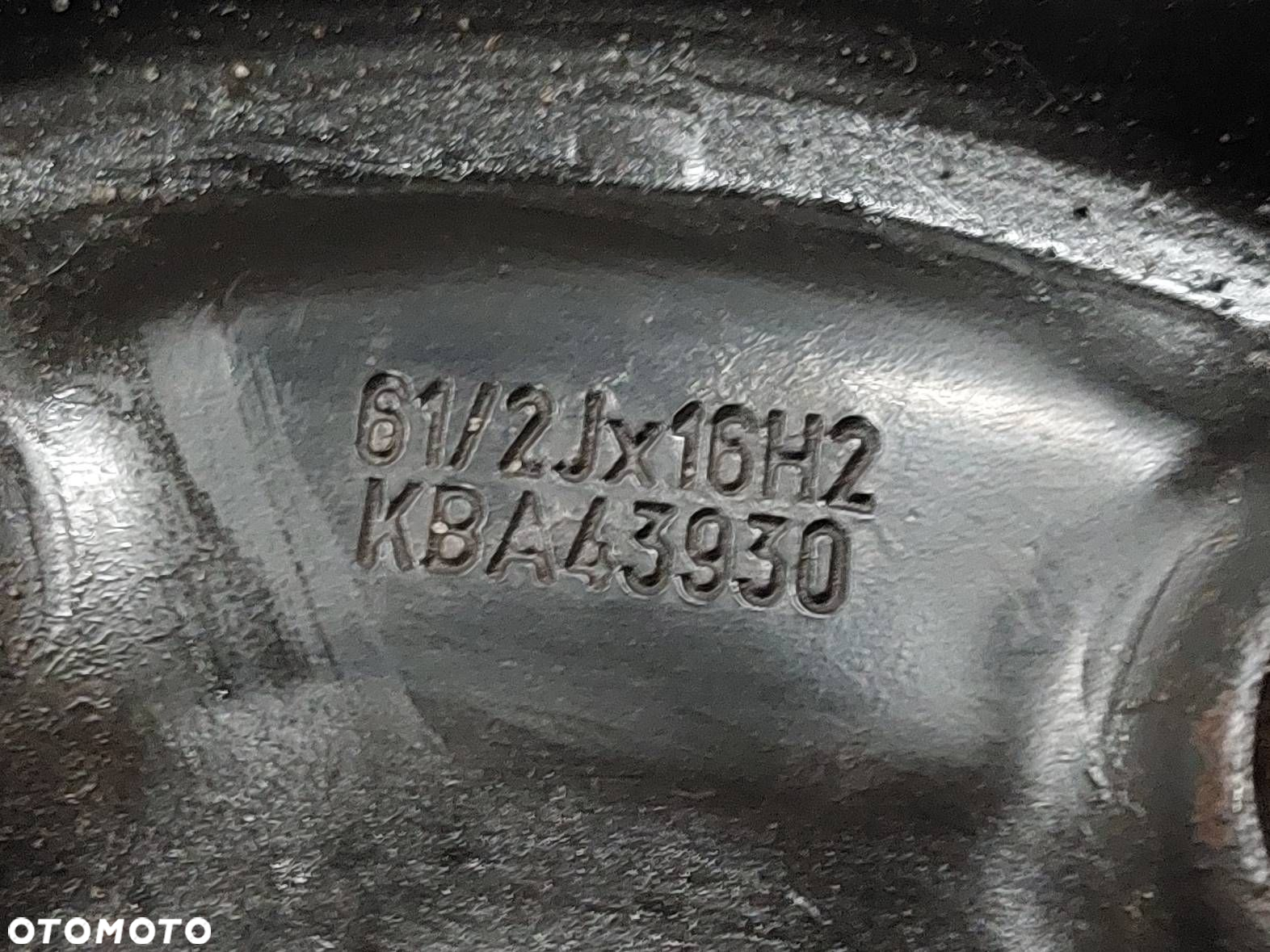 FELGI STALOWE 4 SZT 3C0601027AH 5X112 6,5Jx16 ET42 FI57,1 PASSAT A4 - 7