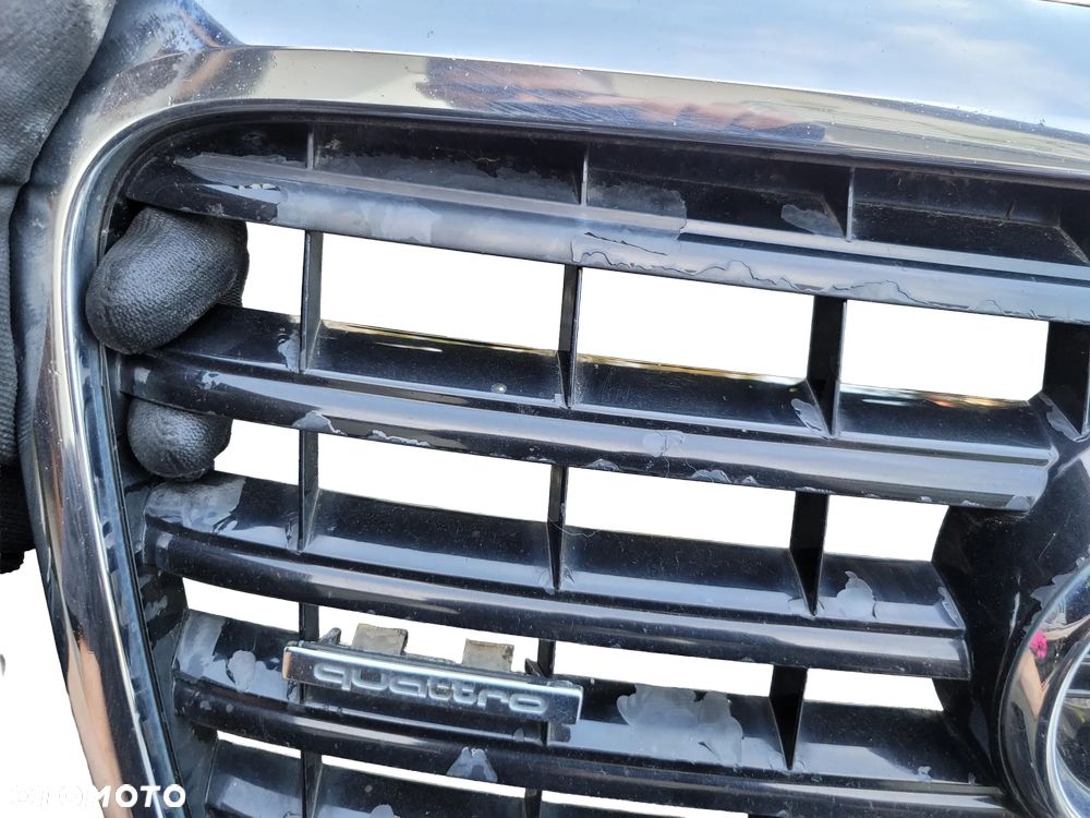 AUDI A6 C6 LIFT GRILL GRIL ATRAPA ZDERZAKA 4F0853651AN RADAR ACC BLACK - 15