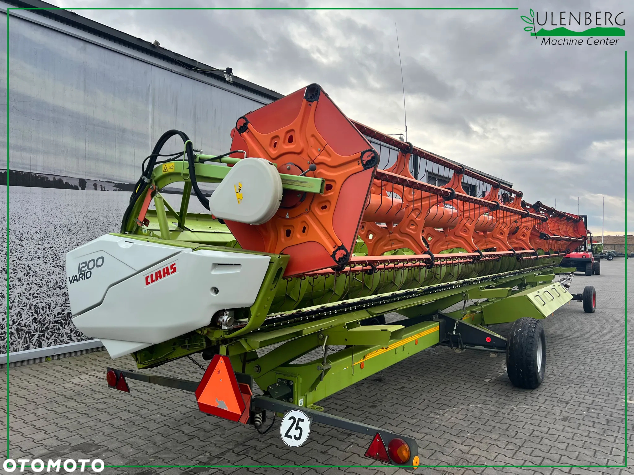 Claas Vario 1200 + wózek transportowy - 7