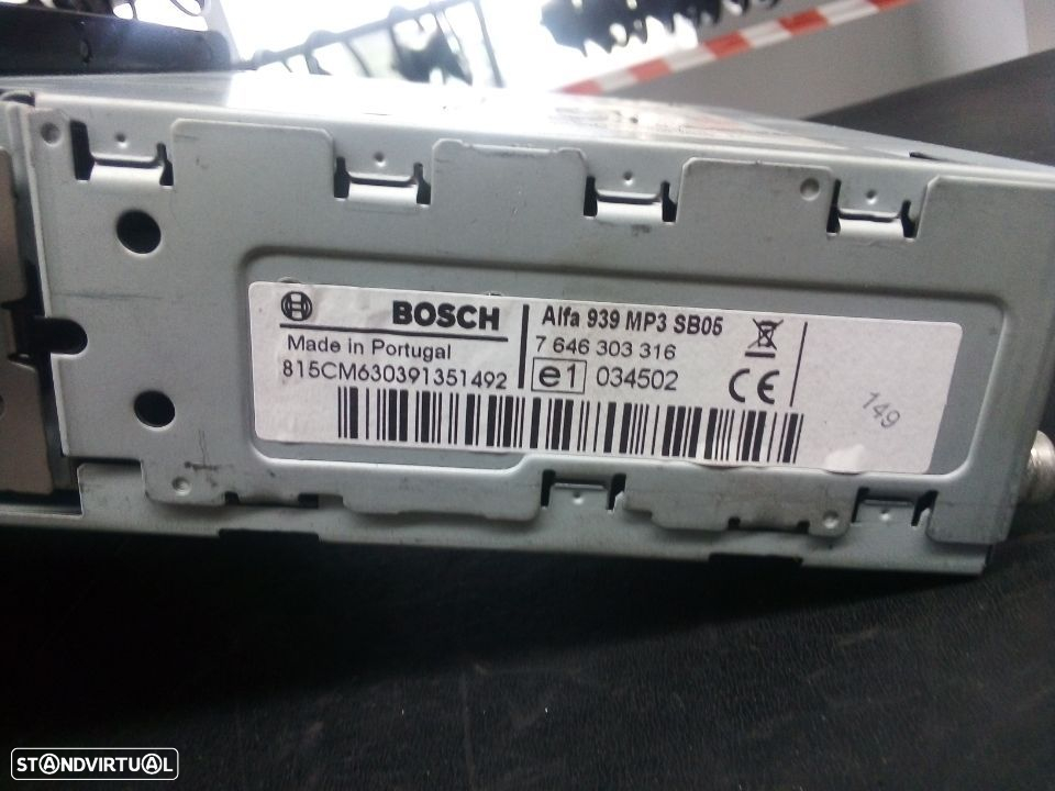 Radio Alfa Romeo 159 REf: 7646303316 - 3