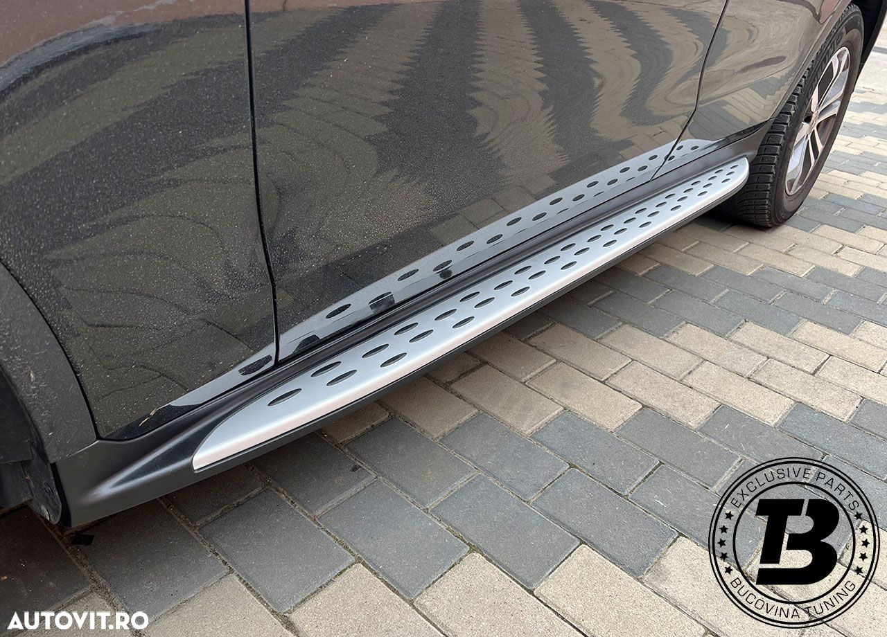 Praguri Aluminiu compatibile cu Mercedes GLC C253 X253 cu MONTAJ INCLUS - 15