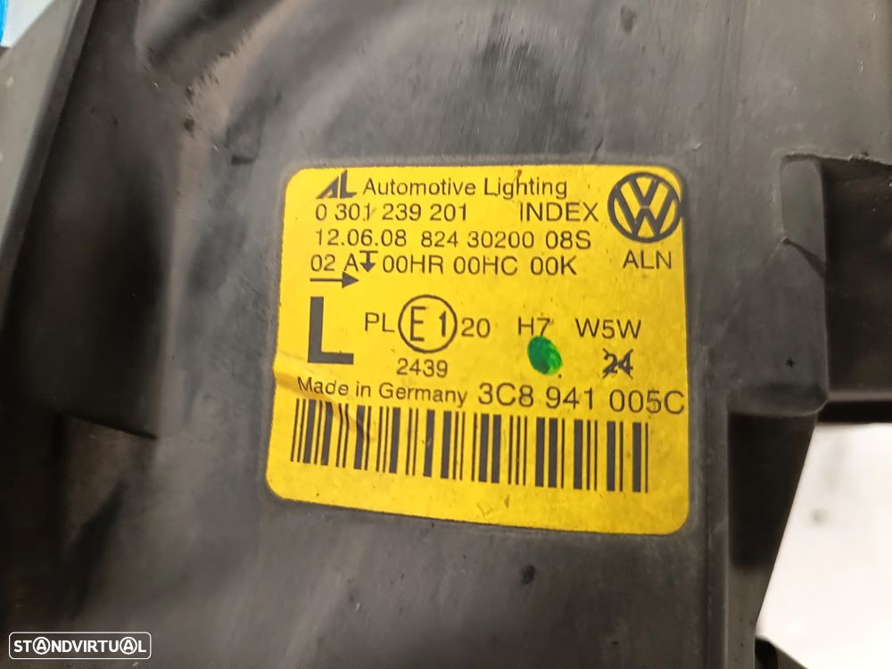 Ótica esquerdo VW Passat CC 2008 Ref: 3C0941005C - 6