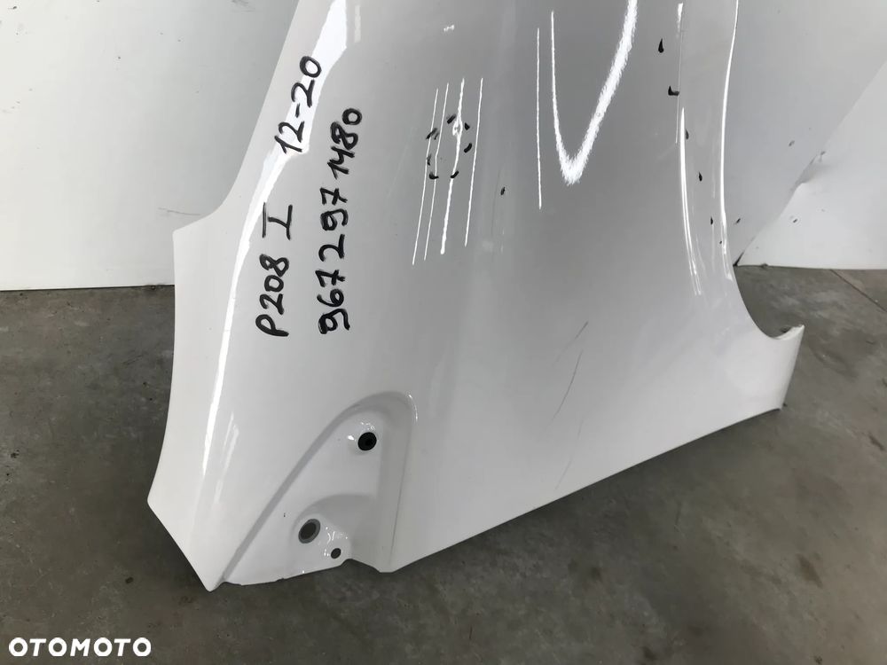Błotnik Peugeot 208 I prawy przód przedni 12-20 9672971480 - 3