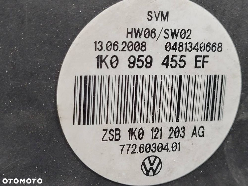PAS KOMPLET CHŁODNIC WENTYLATOR INTERCOOLER WODY GOLF V 1.9 TDI 105KM - 10