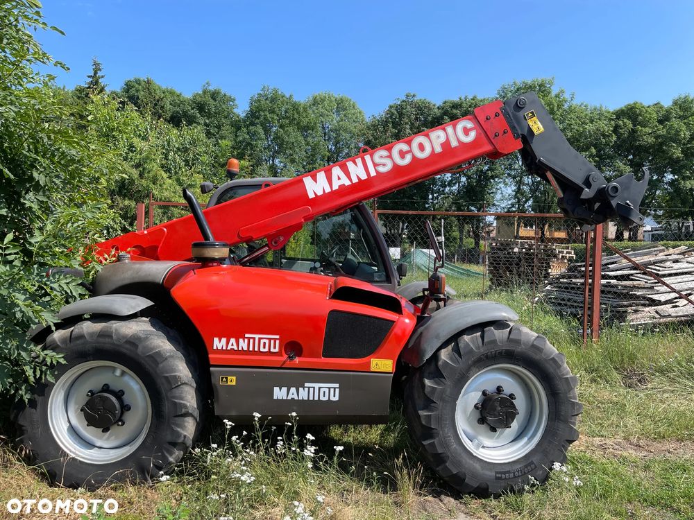 Manitou Ładowarka teleskopowa Manitou MLT 730-120 LS TURBO_Perkins 4 Cylindrowy 120 KM + Skrzynia biegów 40 KM/H SZYBKA_Napęd 4X4 - 28