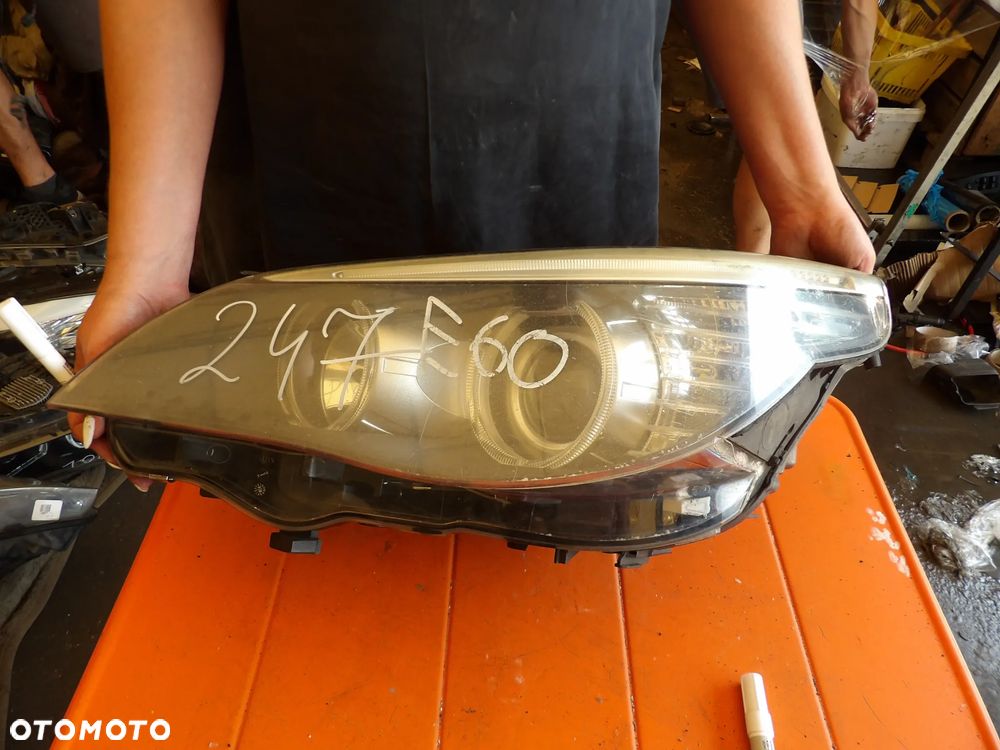 BMW - E60 - H7 - LIFT - URWANE UCHO - LEWA LAMPA PRZEDNIA - UK - 7177729 - 1