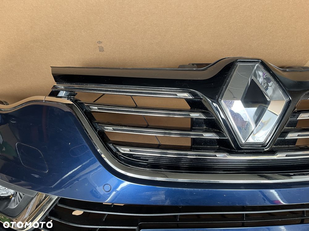 ZDERZAK RENAULT TALISMAN 2015-2019 6xPDC ZNACZEK RADAR LED KOMPLETNY GRILL - 8