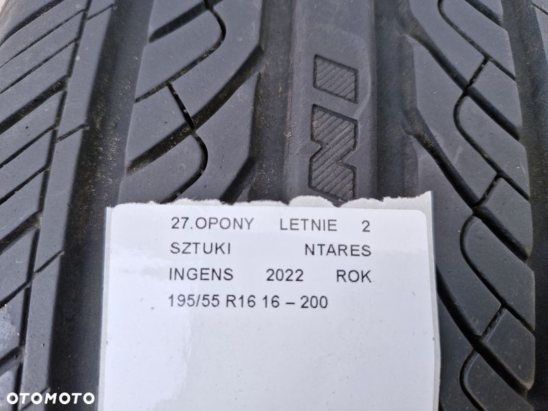 OPONY LETNIE 2 SZTUKI NTARES INGENS 16 195/55 2022 ROK - 7