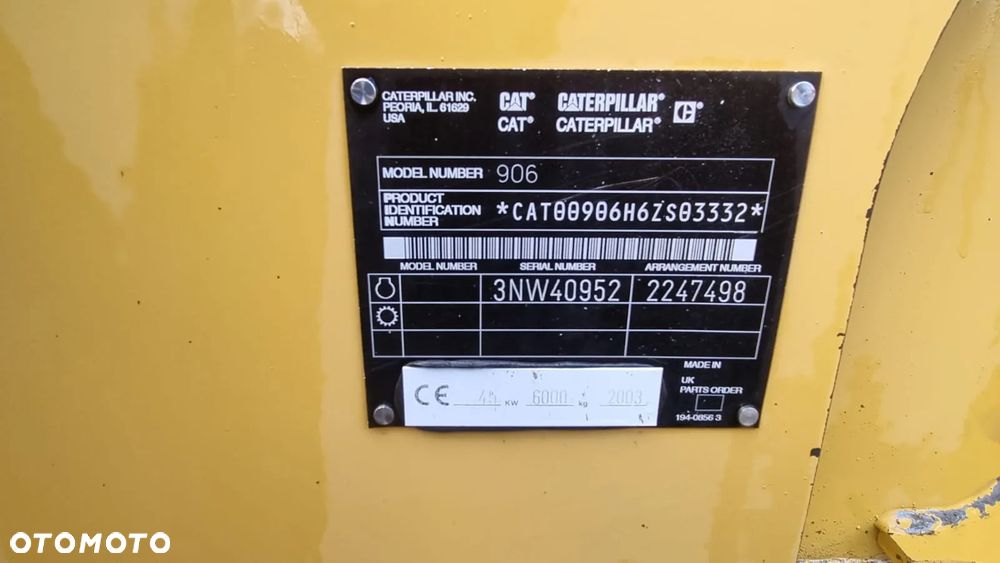 Caterpillar 906/ Waga/ Super Stan/ - 15