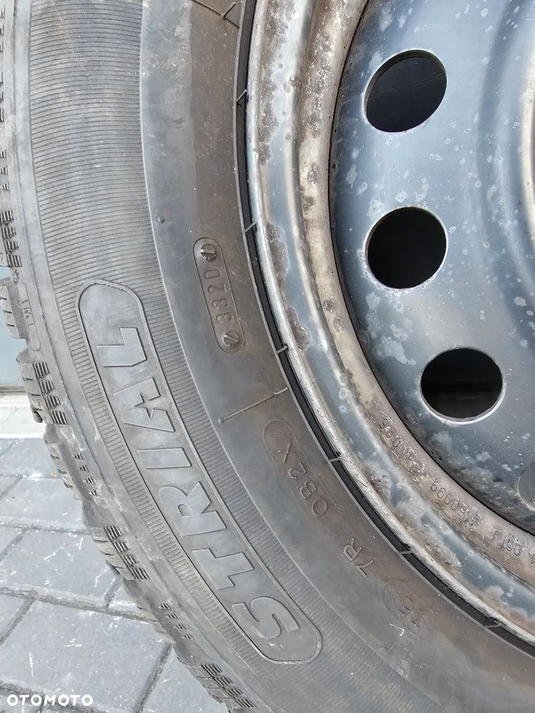 KOŁA FELGI STALOWE OPONY ZIMOWE TOYOTA AVENSIS 5x114,3 205/60/16 R 16 et39 - 3