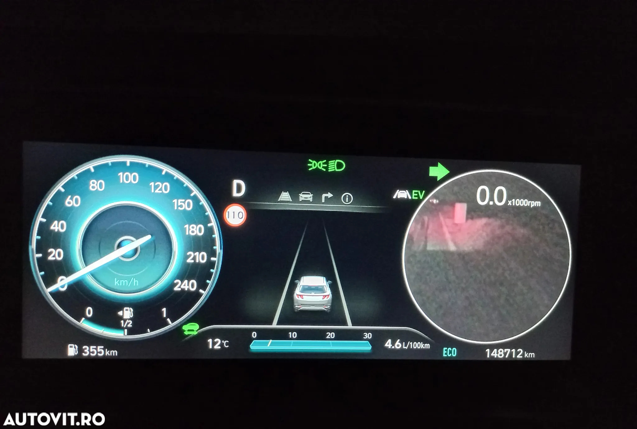 Hyundai Tucson HEV 1.6 l 230 CP 4WD 6AT Luxury - 33