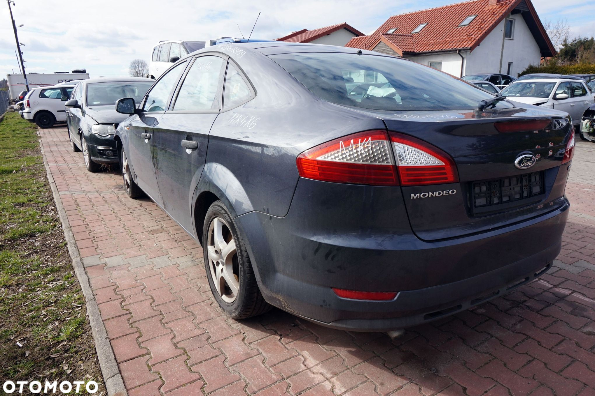 FORD MONDEO IV MK4 LB LIFTBACK 2009 X6 1.8 TDCI FFBA 100KM MT5 SZARY na części - 3