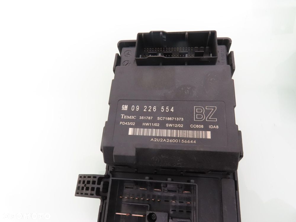 STACYJKA STEROWNIK OPEL VECTRA C 2.2  Z 22 SE 12571663AL 13112784 13125489 - 5