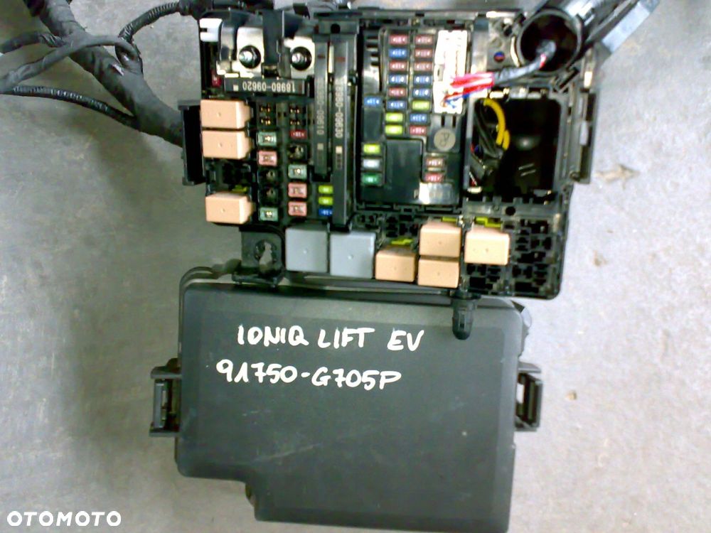 hyundai ioniq elektryk ev lift 2019 2021 puszka skrzynka instalacja wiązka - 2