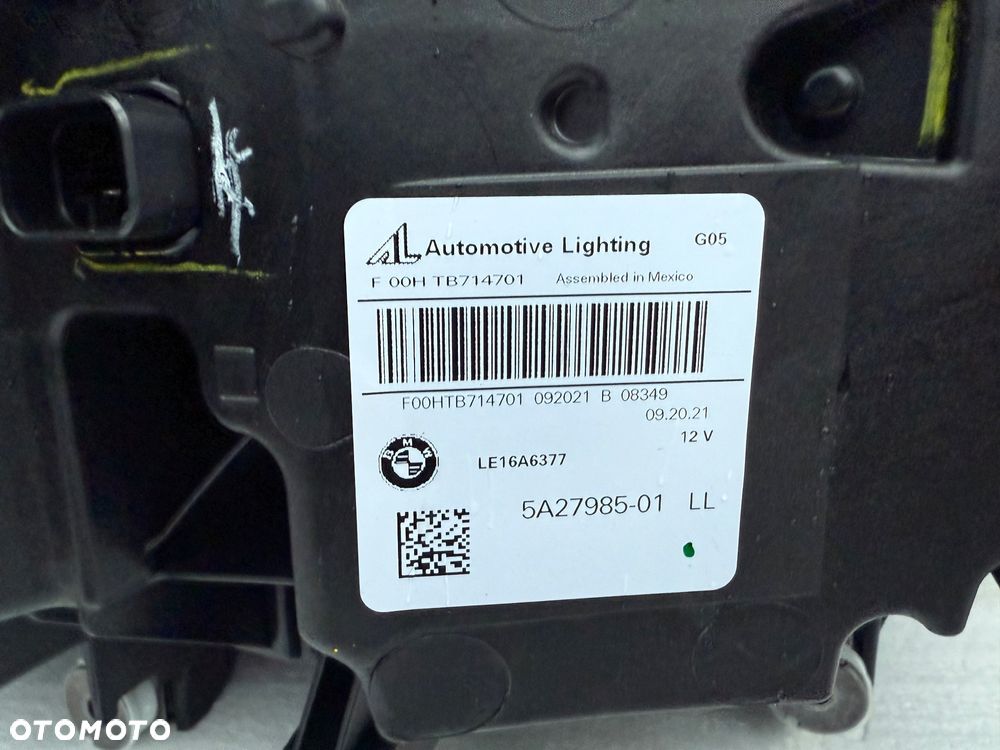 LAMPA LEWA PRAWA BMW G05 X5 G06 X6 FULL LED FABRYCZNIE NOWE ORYGINALNE - 8