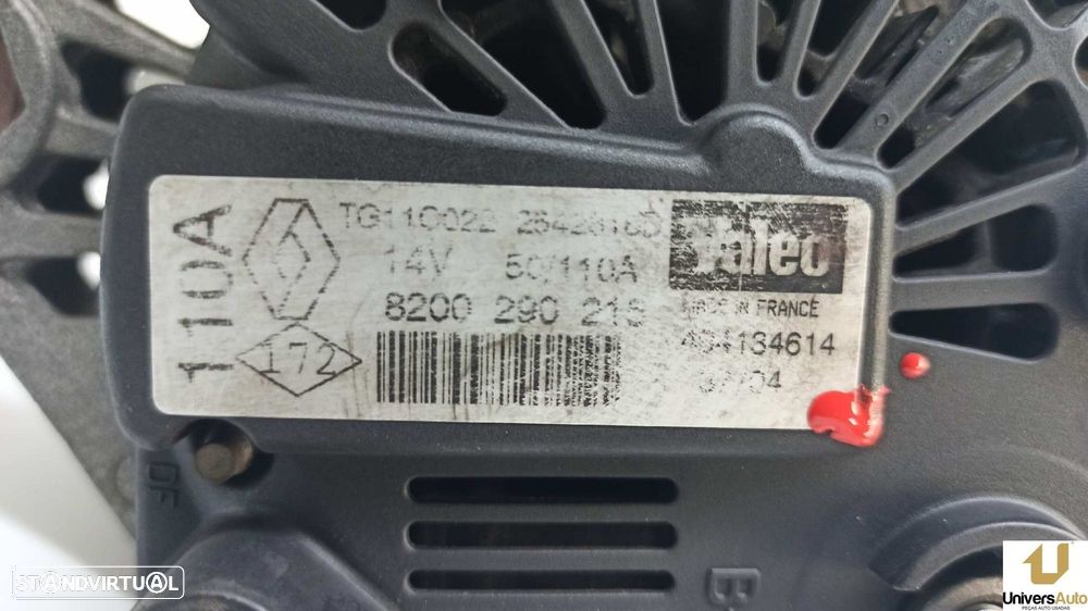 ALTERNADOR RENAULT SCENIC II CONFORT DYNAMIQUE - 4