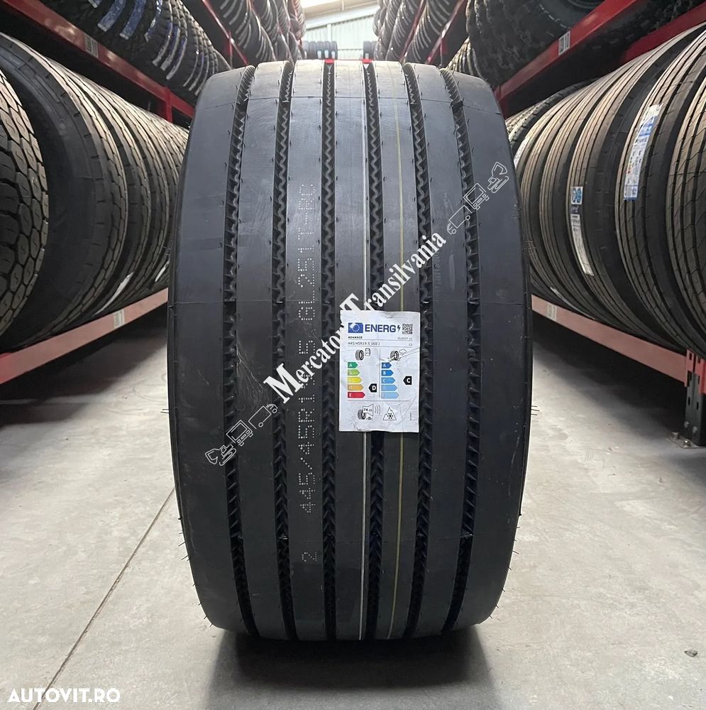 Anvelopa NOUA M+S* Hybrid 445/45R19.5 Advance GL251T 160J/D/C/74dB(B) Remorca - 2
