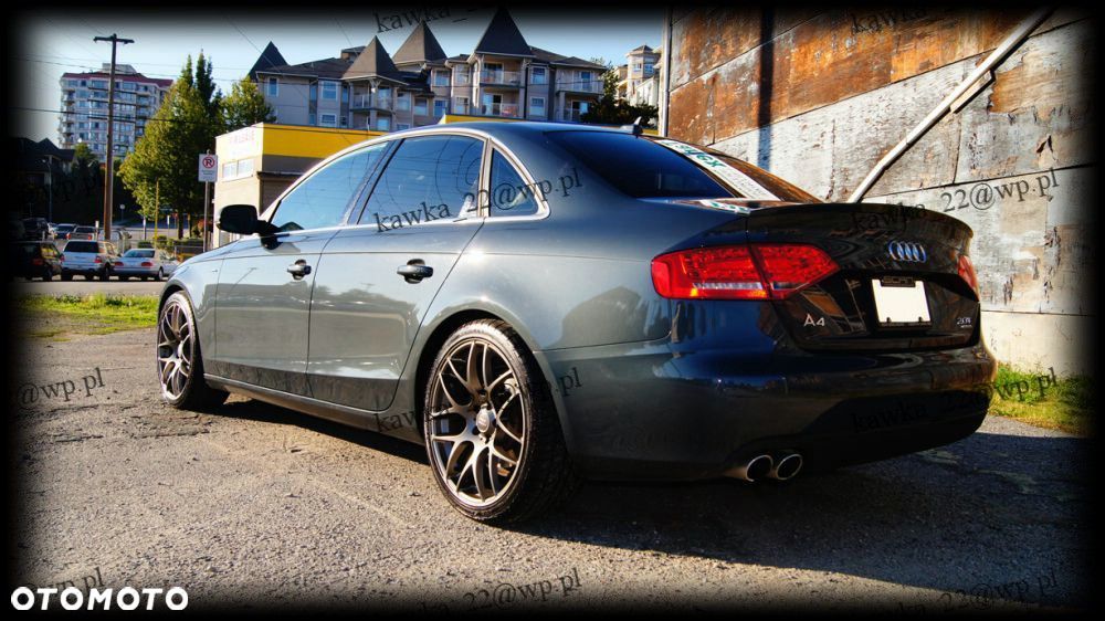 AUDI A4 B8 2008-2012 SEDAN SPOILER LOTKA PODKŁAD!! - 10