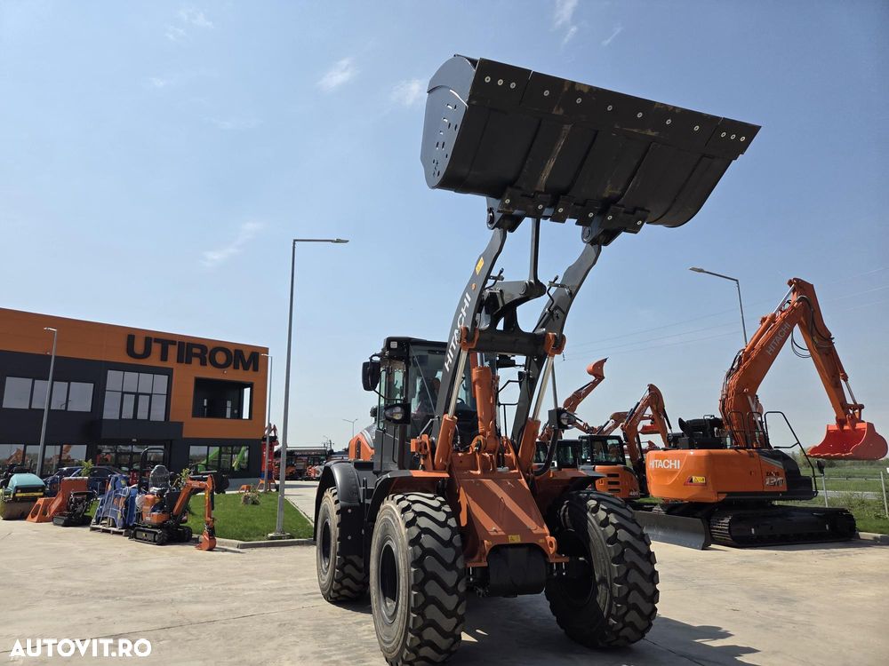 Hitachi ZW160-7, 2026, NOU, cupa 2,5mc, 14,5tone, Anvelope MICHELIN, gresare automata, CANTAR din fabrica, camera spate, camere laterale, latime 2,5m, produs in JAPONIA, Basculeaza la 4m, garantie 3 ANI, posibilitate leasing 5 ani-PROMOTIE 156.900 EUR+Tva - 19