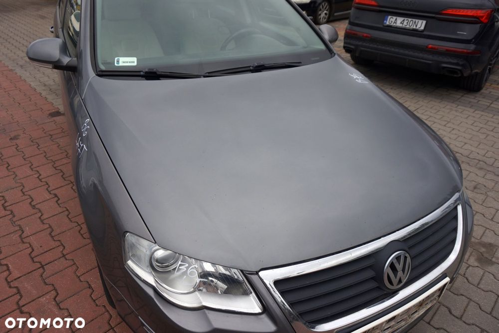 MASKA ZDERZAK BŁOTNIKI LAMPY PASSAT B6 LA7T  VOLKSWAGEN 2005-2010 SZARY PRZÓD KOMPLETNY - 4