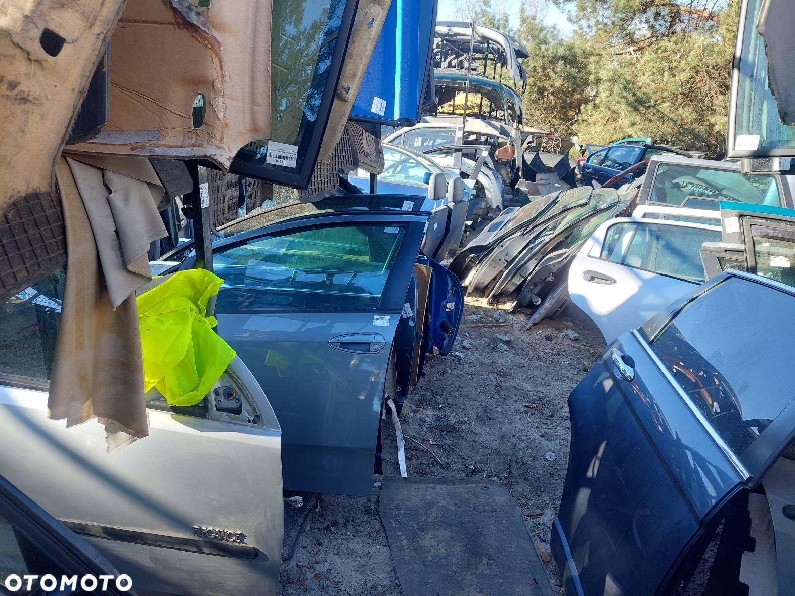 DRZWI KOMPLETNE PRAWY PRZÓD OPEL CORSA C 5D Z157 - 5