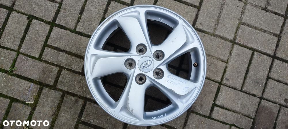 FELGI ALUMINIOWE 529102Y100 5x114,3 6,5x16 CALI ET45 HYUNDAI TUCSON SANTA FE KOMPLET 4 SZTUKI - 2