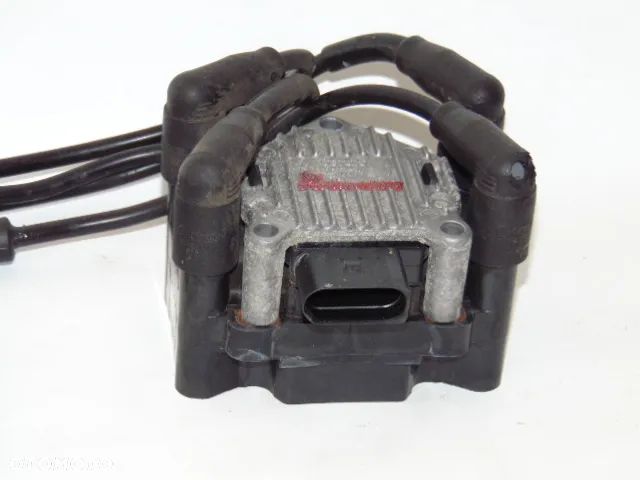 ORYGINAŁ cewka zapłonowa + kable 032905106B VW Volkswagen Golf 4 IV Bora Passat B5 Audi A3 8L A4 B5 Seat Leon I Skoda Fabia 1.4 1.6 - 6