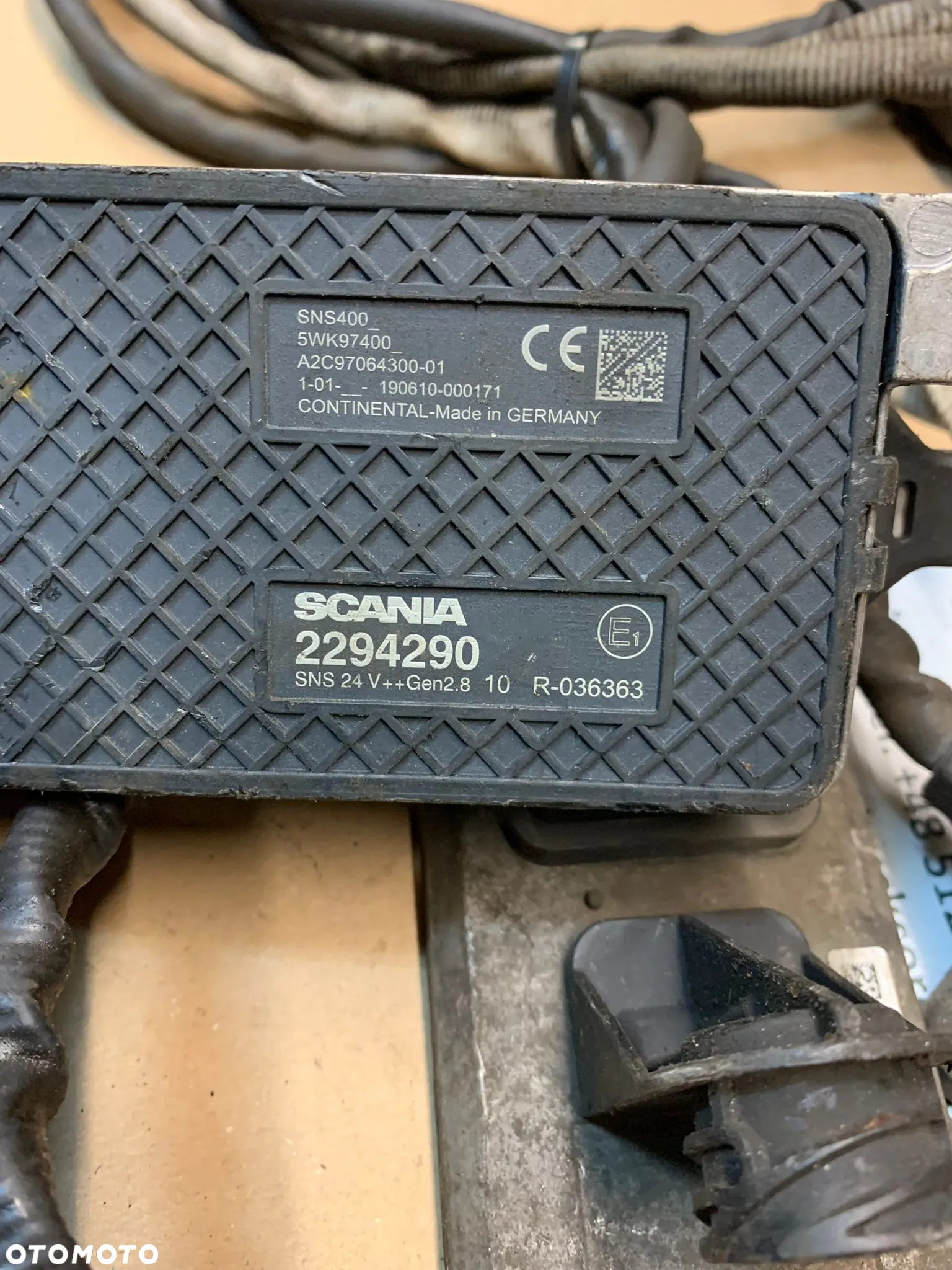 Czujnik Nox Scania EURO 6 2294290 / 2296799 - 2