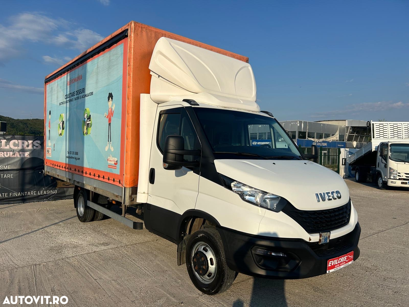 Iveco Daily Prelata 10 EUROPALETI AXA DUBLA SPATE - 3
