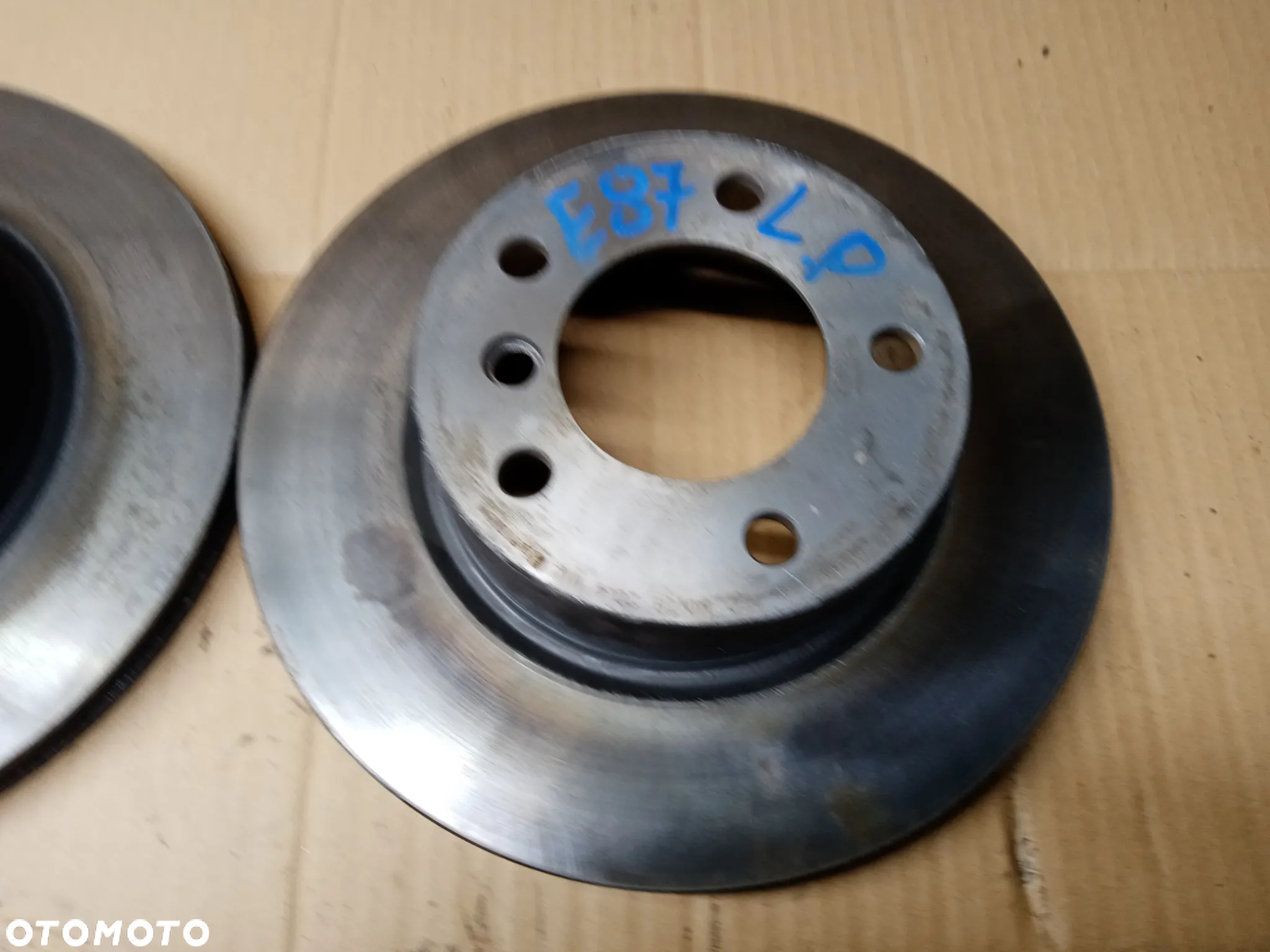 Tarcze hamulcowe klocki czujnik przód przednie Brembo komplet BMW I E81 E87 - 4