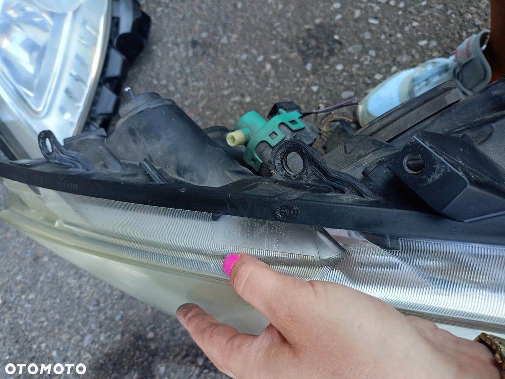 Lampy przednie Renault Scenic 2 polift soczewka - 7