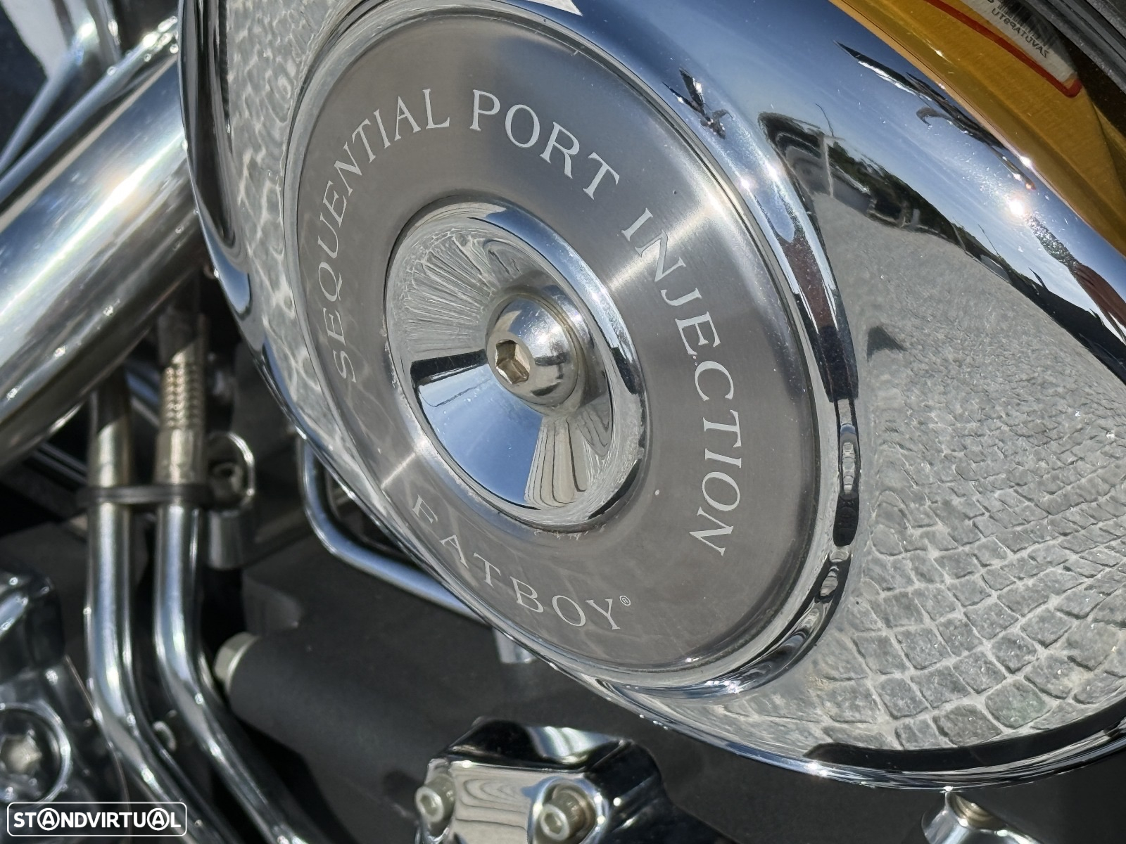 Harley-Davidson Fat Boy Fatboy FLSTF 1450 Edição Yellow Pearl - 19