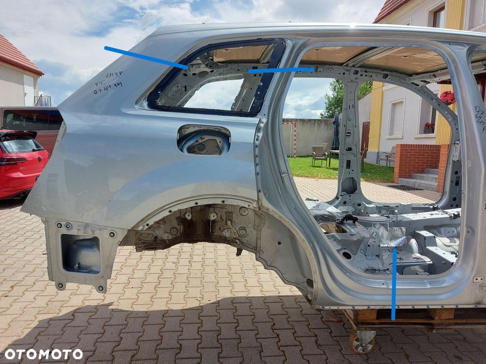 Audi Q7 II LIFT 4M0 TFSI błotnik ćwiartka prawa prawy tył tylna - 1