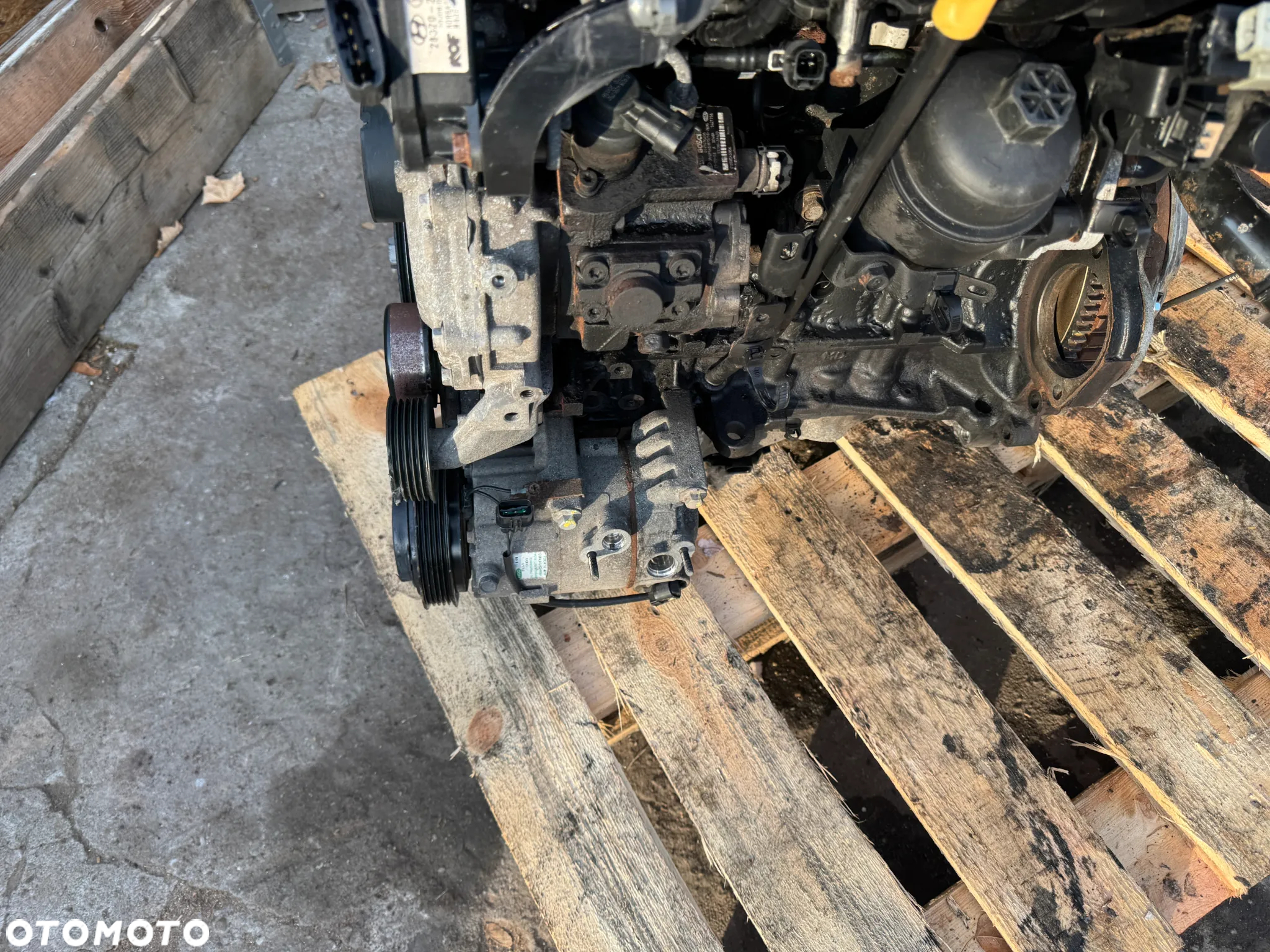 silnik d4fd 1.7 crdi ix 35 kia ceed kompletny 148 tys - 6