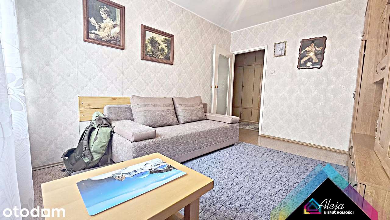Duże 2 pokoje.Parter.Północ B.