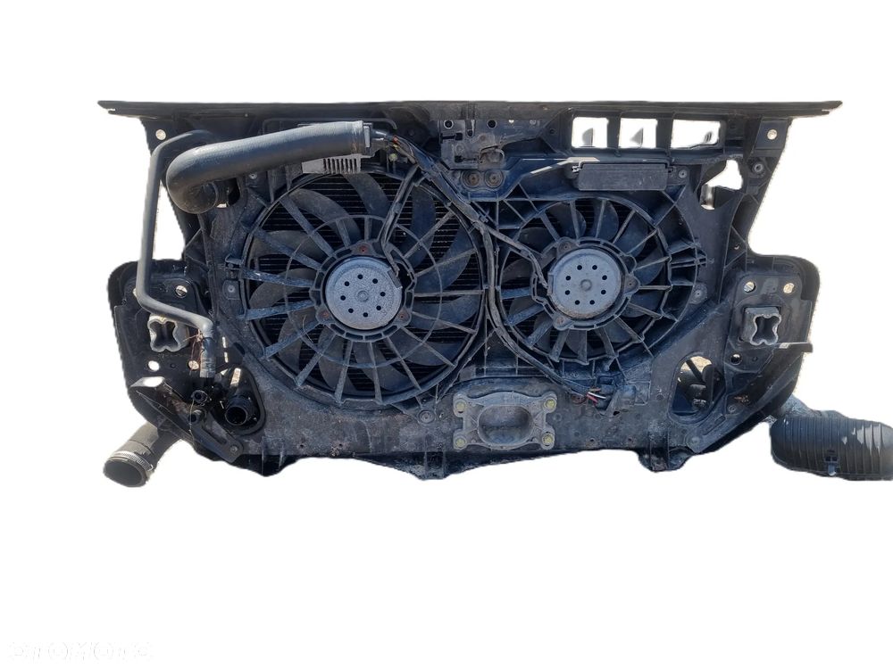AUDI A6 C6 04-11 r. 2,0 TFSI PAS PRZEDNI chłodnice + wentylator * - 3