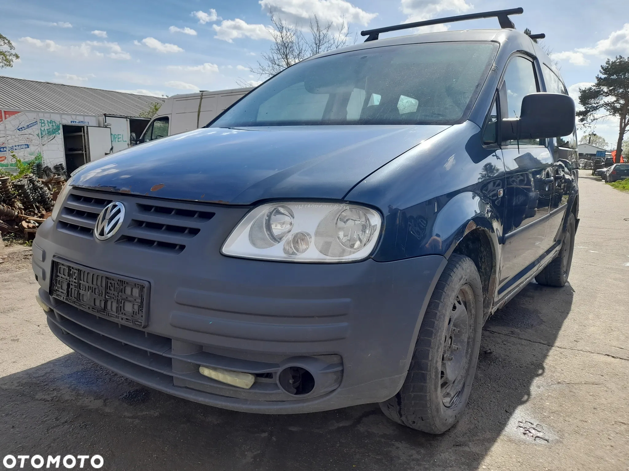 VW CADDY III ZDERZAK TYŁ TYLNY TYLNI - 20