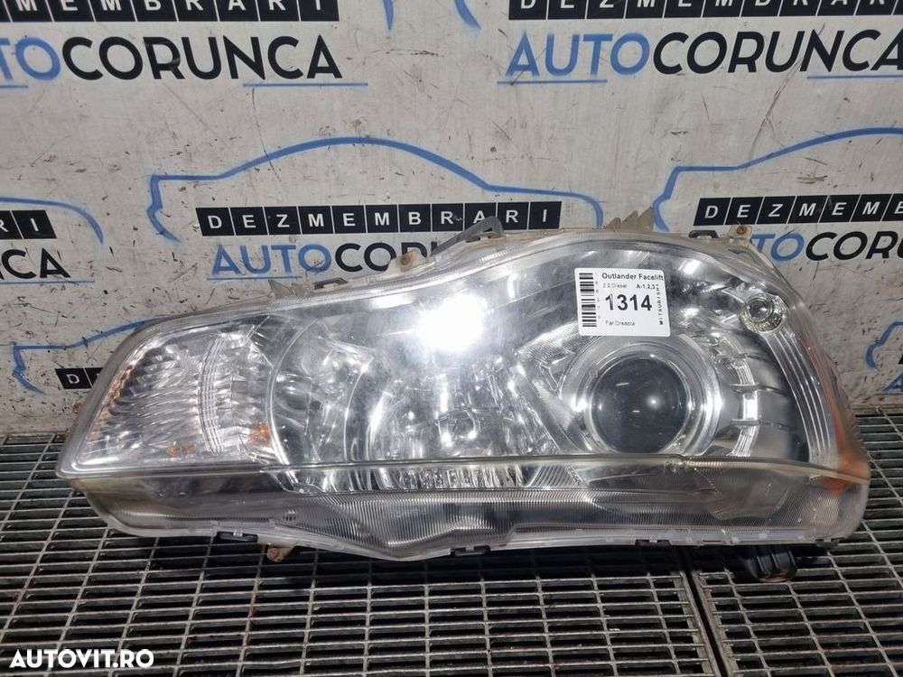 Far Dreapta Mitsubishi Outlander Facelift 2009 - 2012 SUV 4 Usi (1314) Xenon - 1