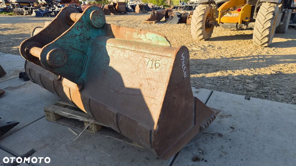 Łyżka skarpówka 200cm 215cm złącze Miller 80mm skarpowa do koparki Volvo - 5