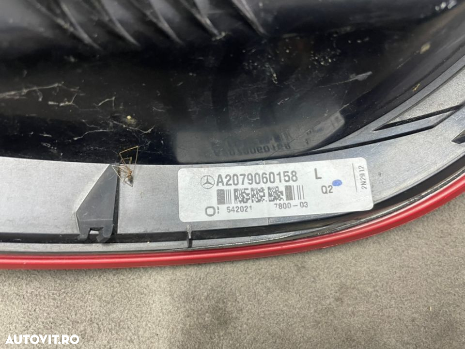 Stop stanga MERCEDES E-CLASS W207 cabrio sau coupe  ,an 2010-2014,cu led ,complet, fara defecte - 4