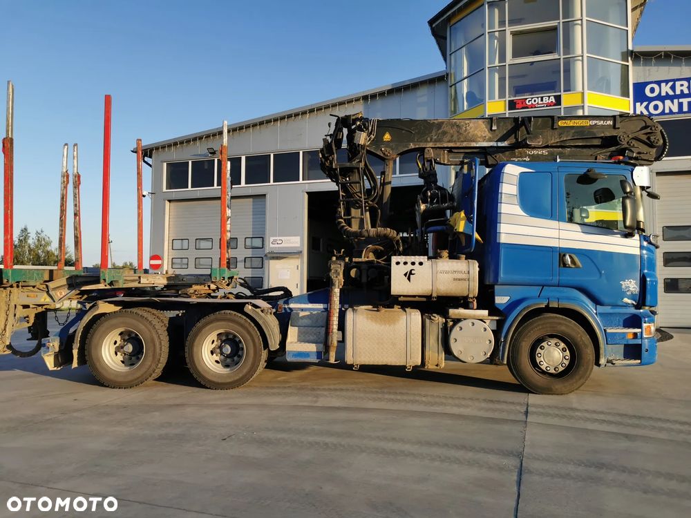 Scania R620, 6x4, do drewna, dłużycy, kłody, Epsilon S260L87 - 2