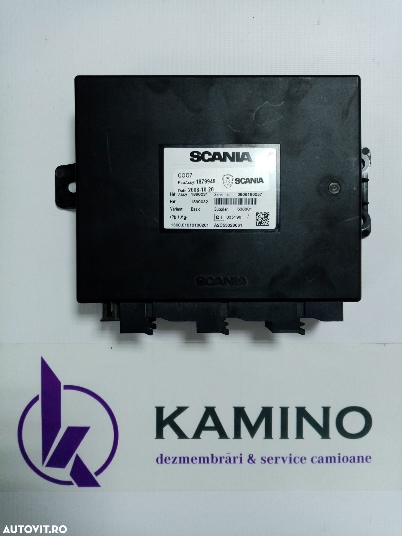 Calculator Coordonator COO 7 Scania 1879949 - 1