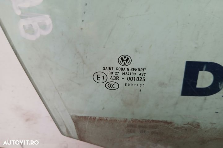 Geam usa fata dreapta 43R-001025 43R-001025 Volkswagen VW Tiguan 1 [f - 2