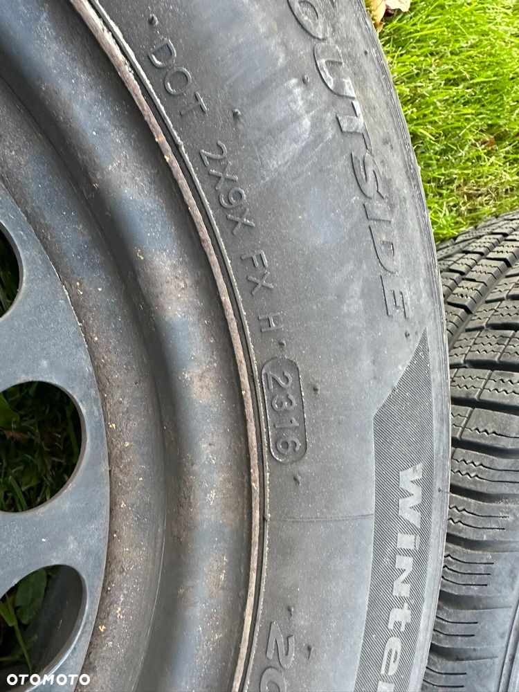 KOŁA ZIMOWE FELGI STALOWE 2160143 OPONY ZIMA OPEL ASTRA J ZAFIRA 16 CALI 205/60/16 - 3