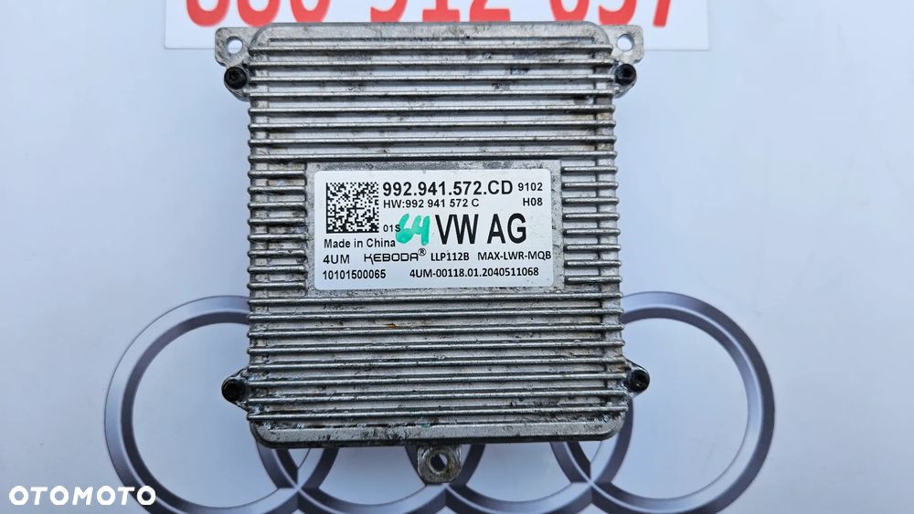 VW Passat B8 3G Przetwornica Moduł LED 992941572CD - 5