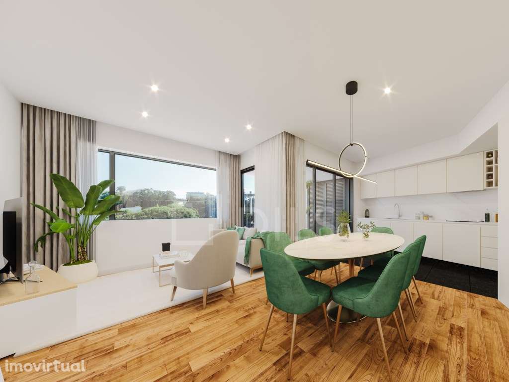Apartamento T2 com varanda e garagem junto ao Rio Douro - Grande imagem: 2/64