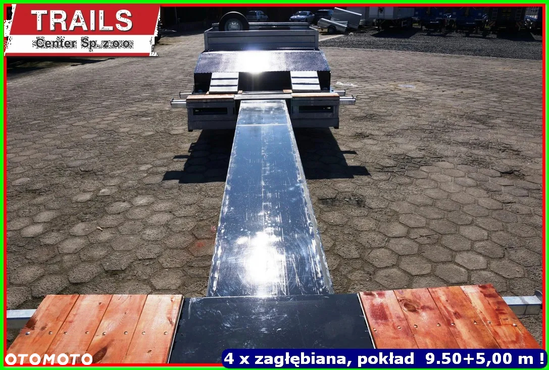 Inny Niskopodwoziowa ład. 43 T, rozciągana do 18,60 m, 4 x załębiana !!! - 35