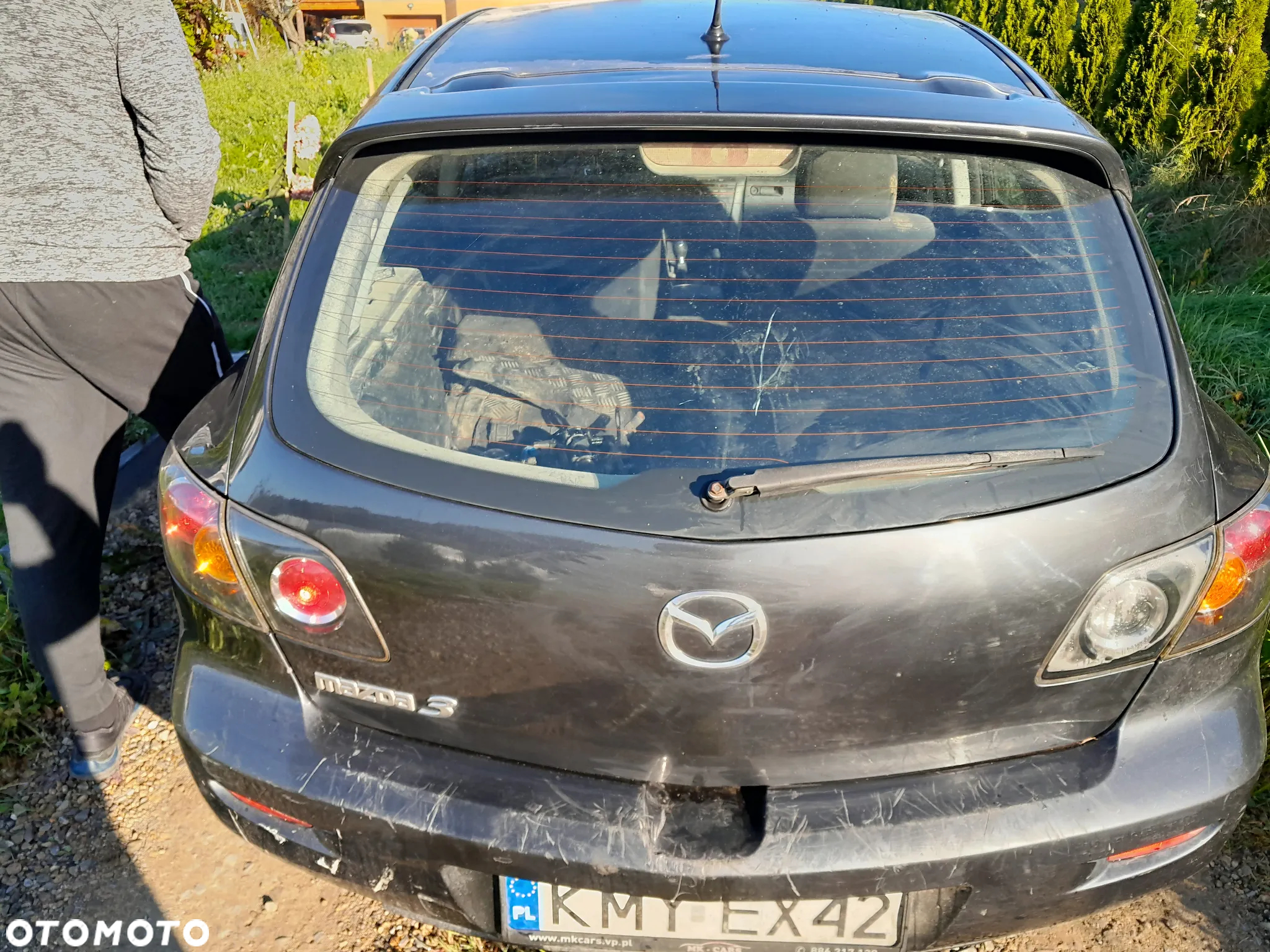 Mazda 3 BK 03-09 HB Zderzak  tylny tył - 8